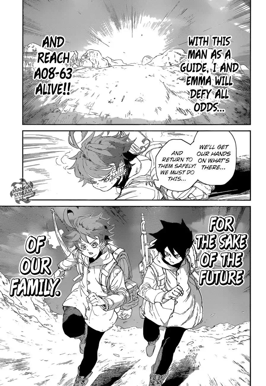 Yakusoku no Neverland Chapter 60 page 14 - Chapter 60: Goldy Pond