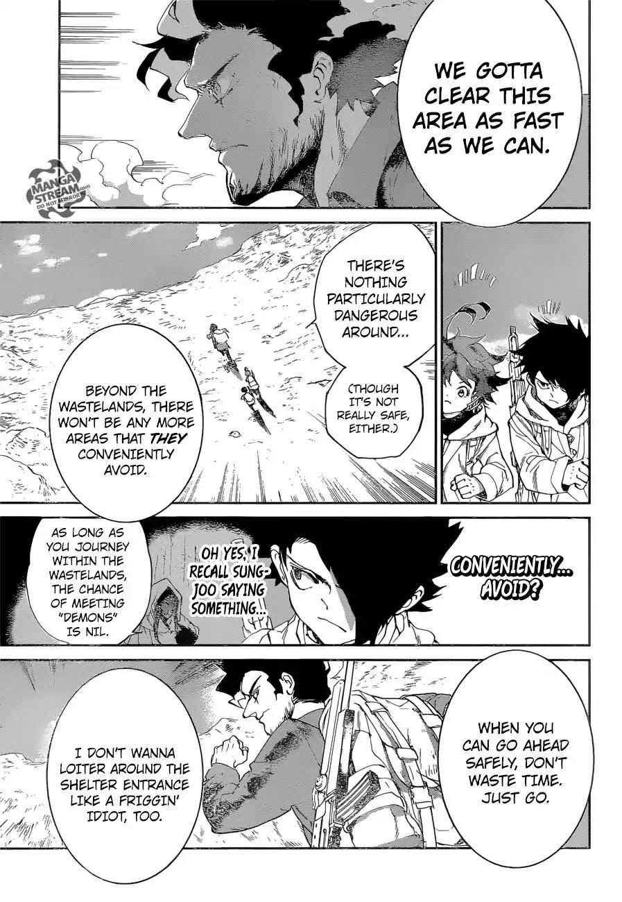 Yakusoku no Neverland Chapter 60 page 6 - Chapter 60: Goldy Pond