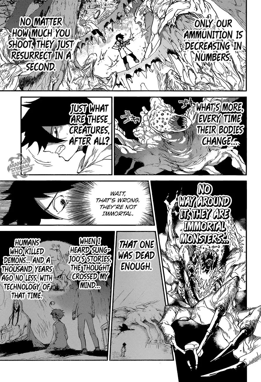 Yakusoku no Neverland Chapter 62 page 13 - Chapter 62: Immortal monsters