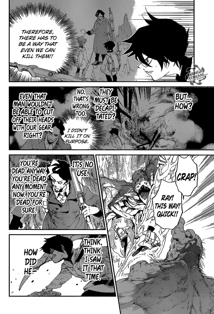 Yakusoku no Neverland Chapter 62 page 14 - Chapter 62: Immortal monsters