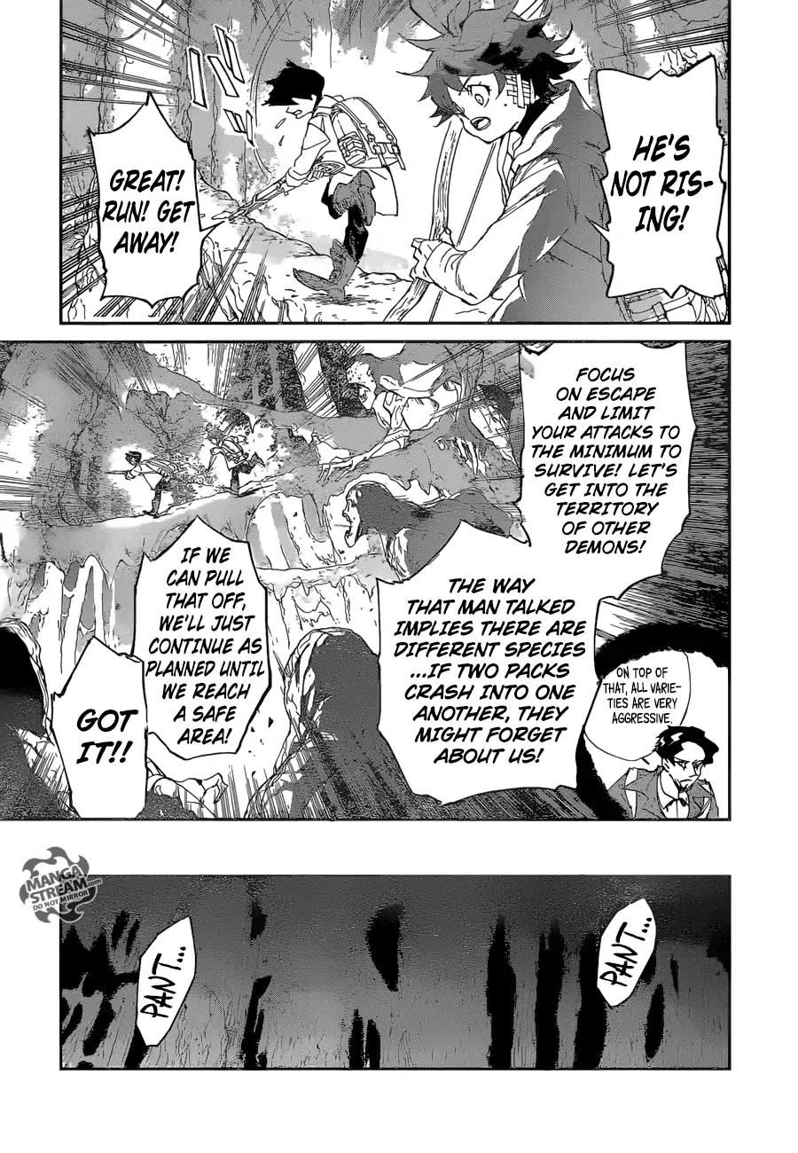 Yakusoku no Neverland Chapter 62 page 17 - Chapter 62: Immortal monsters