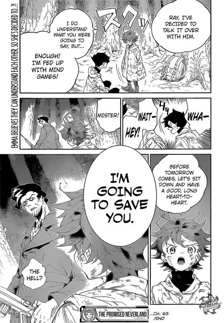 Yakusoku no Neverland Chapter 63 page 19 - Chapter 63: Help