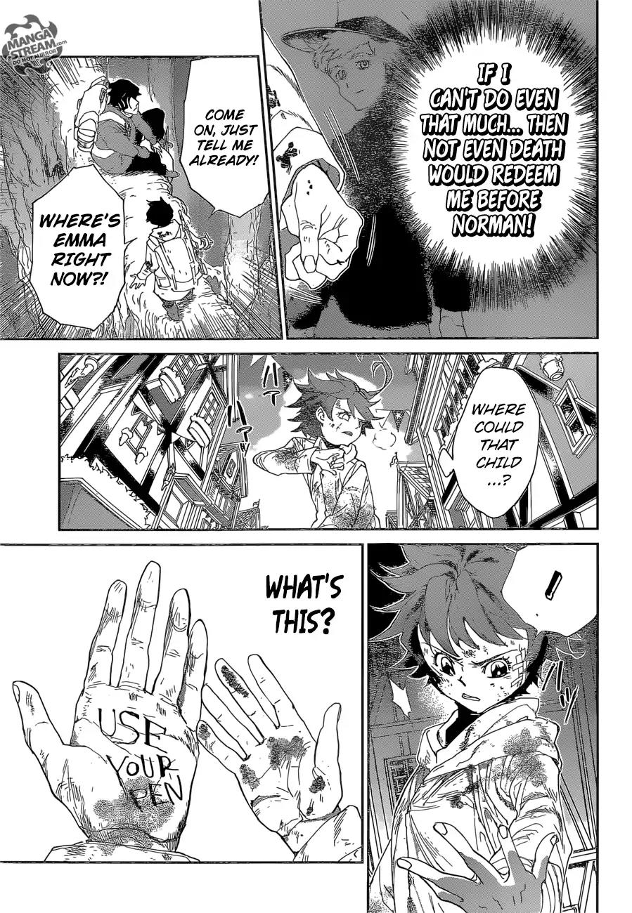 Yakusoku no Neverland Chapter 65 page 16 - Chapter 65: Secret Garden