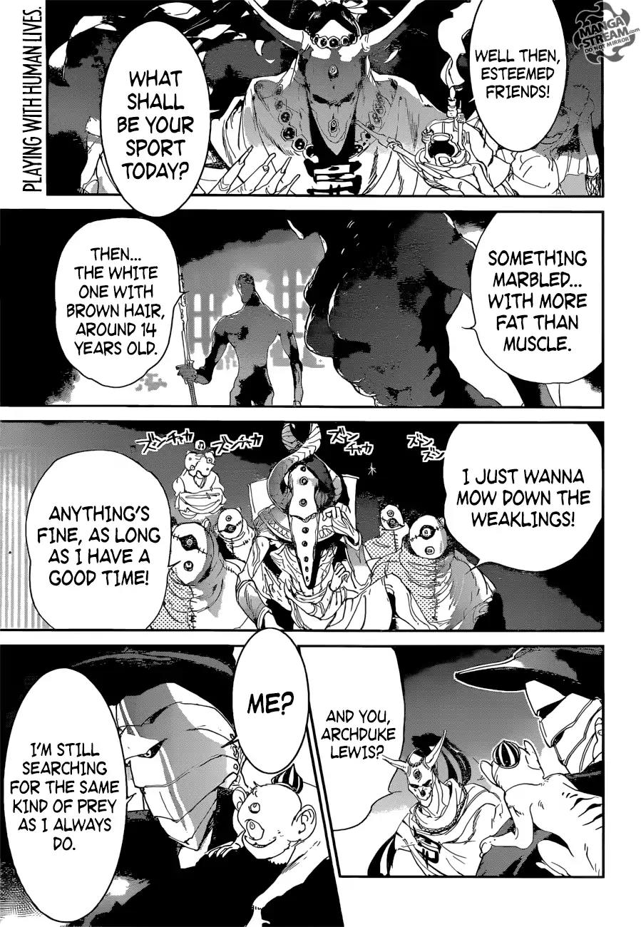 Yakusoku no Neverland Chapter 66 page 1 - Chapter 66: The Forbidden Game (1)