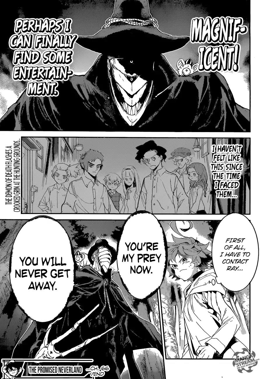 Yakusoku no Neverland Chapter 66 page 19 - Chapter 66: The Forbidden Game (1)