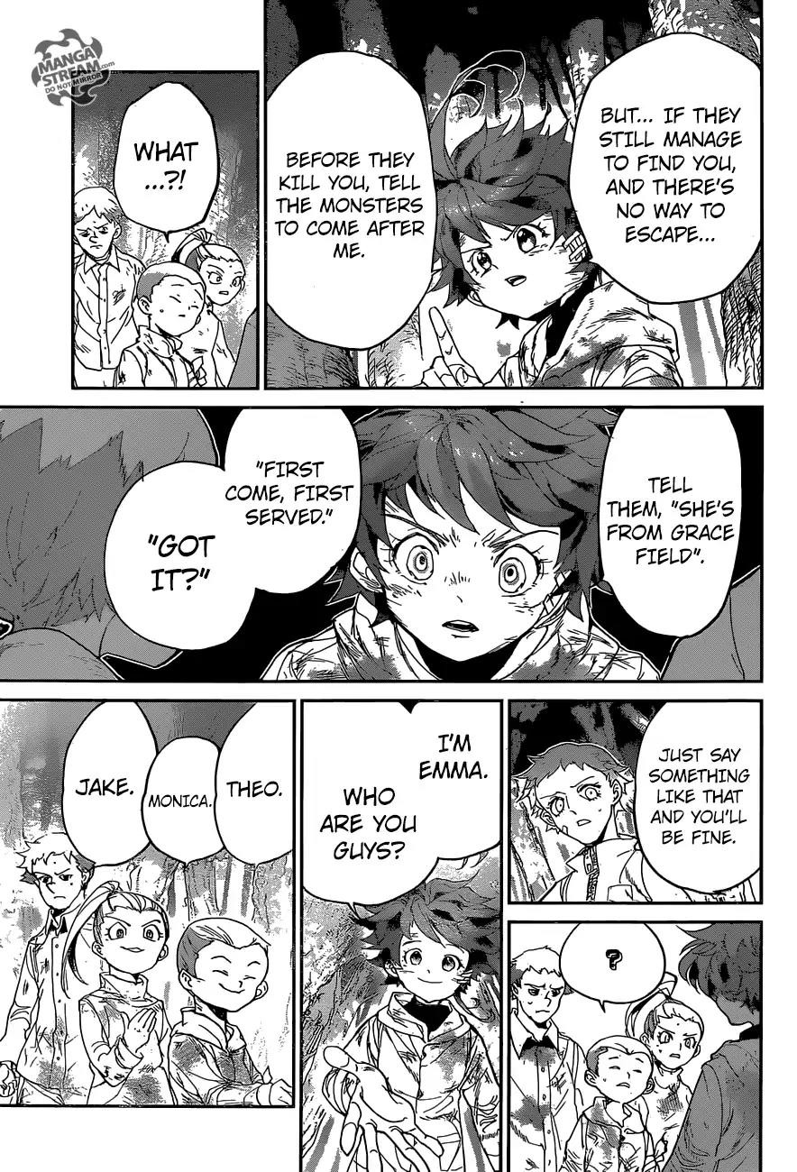 Yakusoku no Neverland Chapter 67 page 10 - Chapter 67: The Forbidden Game (2)