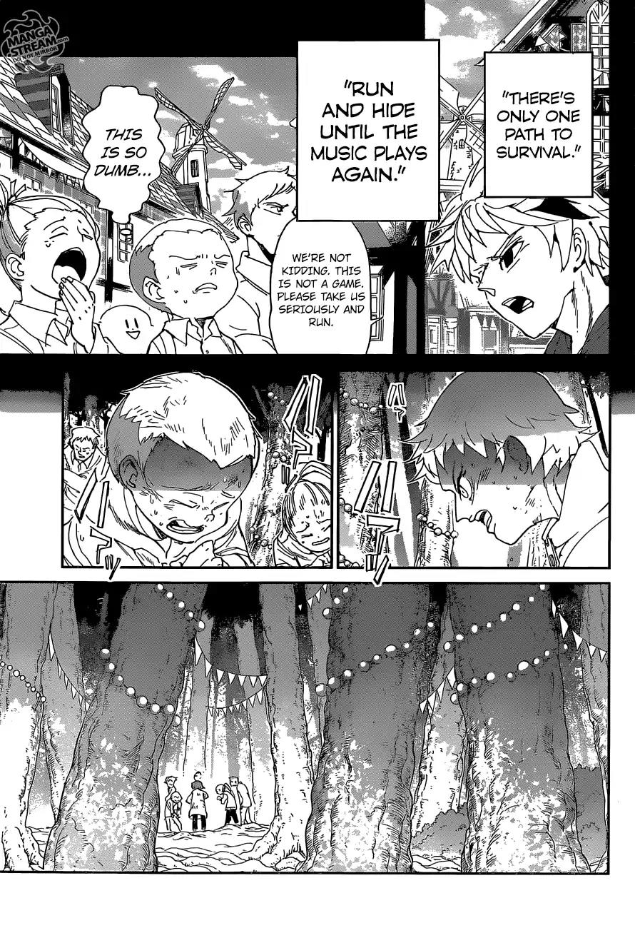 Yakusoku no Neverland Chapter 67 page 4 - Chapter 67: The Forbidden Game (2)