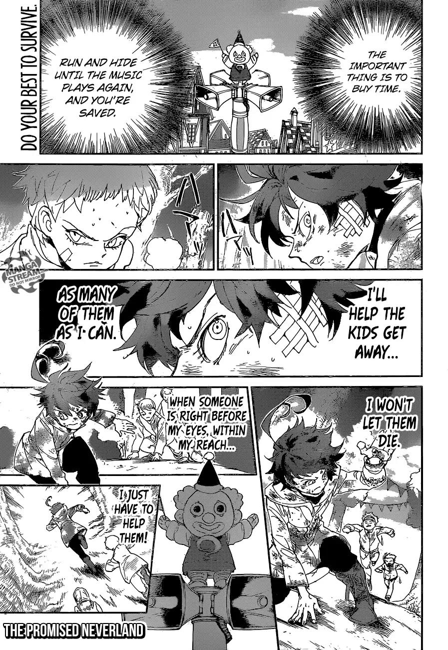 Yakusoku no Neverland Chapter 68 page 1 - Chapter 68: That's Just How It Is