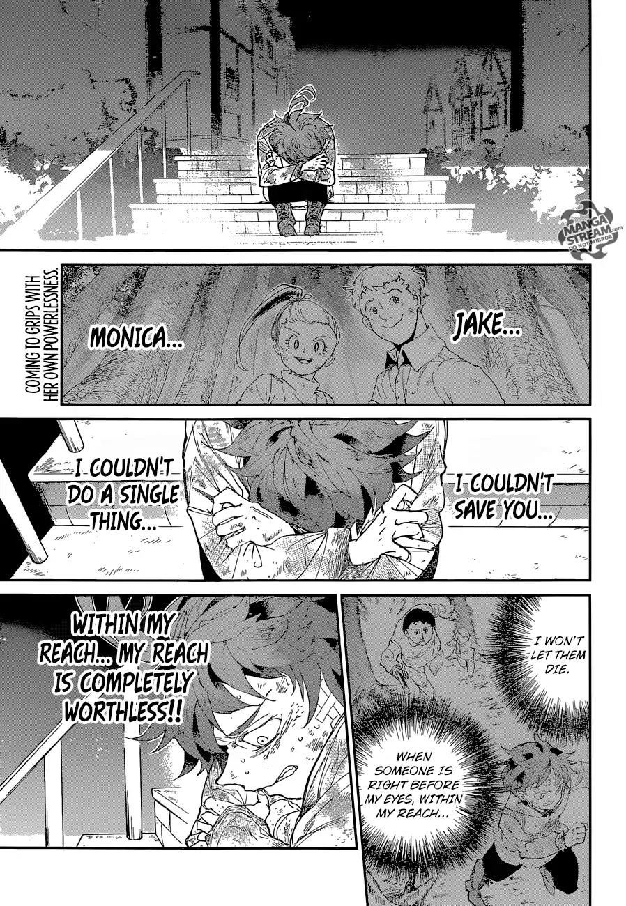 Yakusoku no Neverland Chapter 69 page 1 - Chapter 69: Someone I Want You to Meet