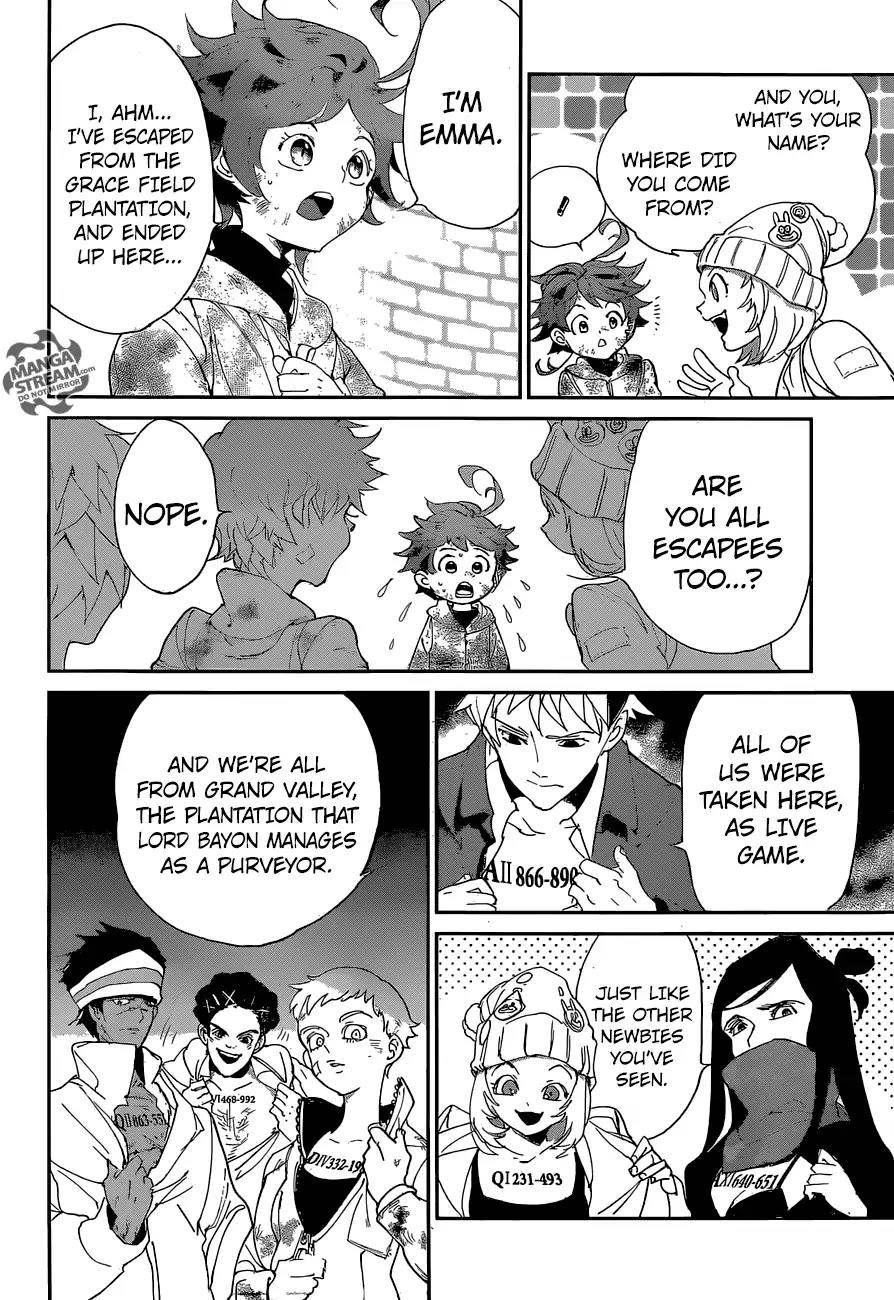 Yakusoku no Neverland Chapter 69 page 10 - Chapter 69: Someone I Want You to Meet