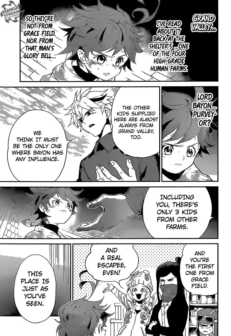 Yakusoku no Neverland Chapter 69 page 11 - Chapter 69: Someone I Want You to Meet