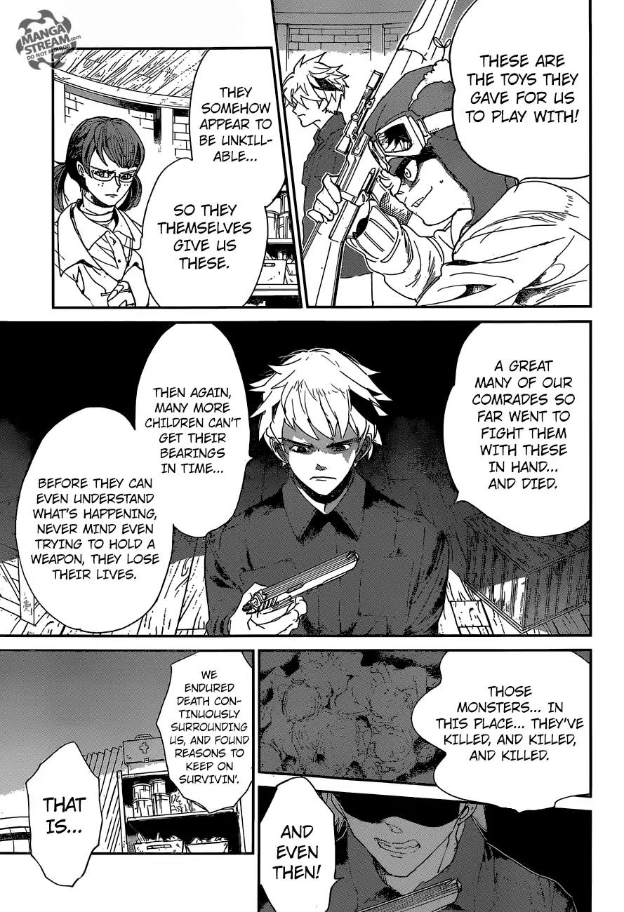 Yakusoku no Neverland Chapter 69 page 13 - Chapter 69: Someone I Want You to Meet