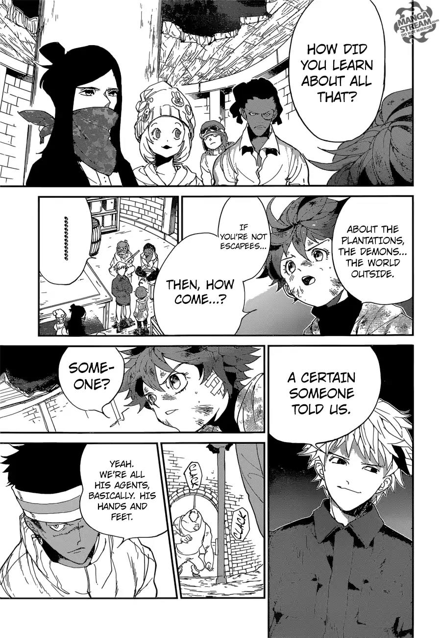 Yakusoku no Neverland Chapter 69 page 17 - Chapter 69: Someone I Want You to Meet