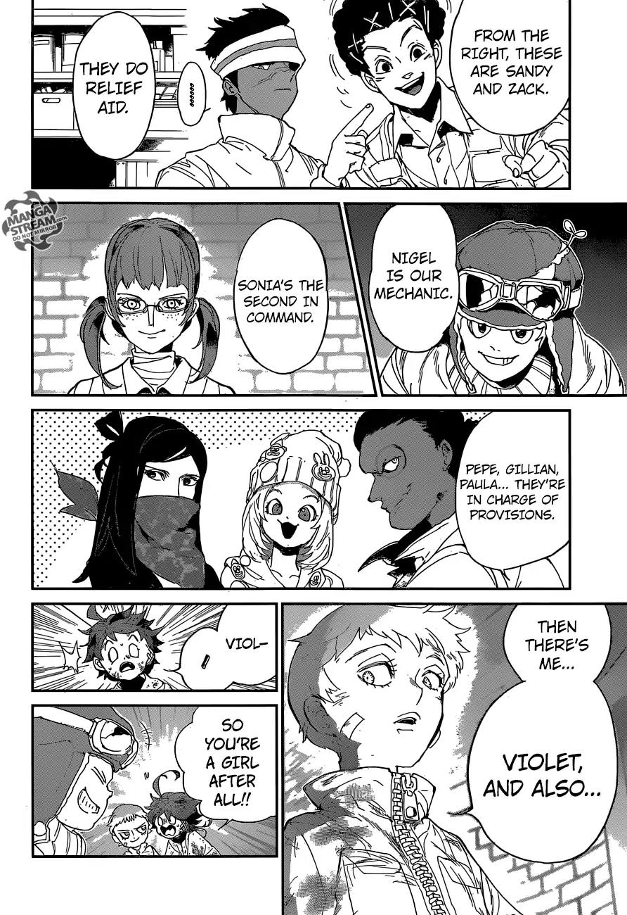 Yakusoku no Neverland Chapter 69 page 8 - Chapter 69: Someone I Want You to Meet