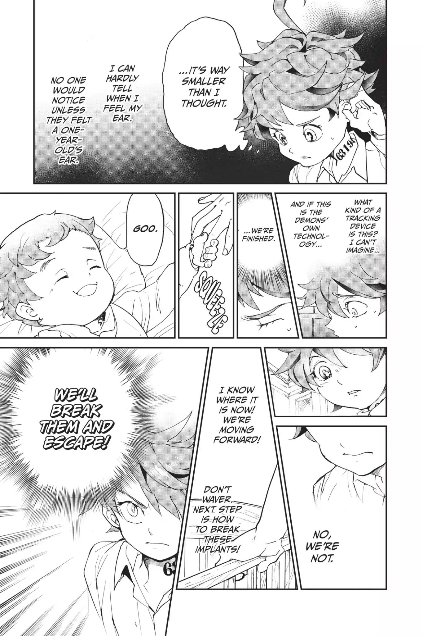 Yakusoku no Neverland Chapter 7 page 15 - Chapter 7: We're Counting on You