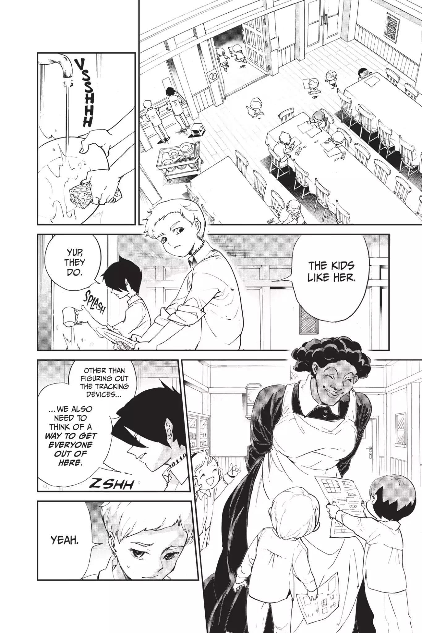 Yakusoku no Neverland Chapter 7 page 4 - Chapter 7: We're Counting on You
