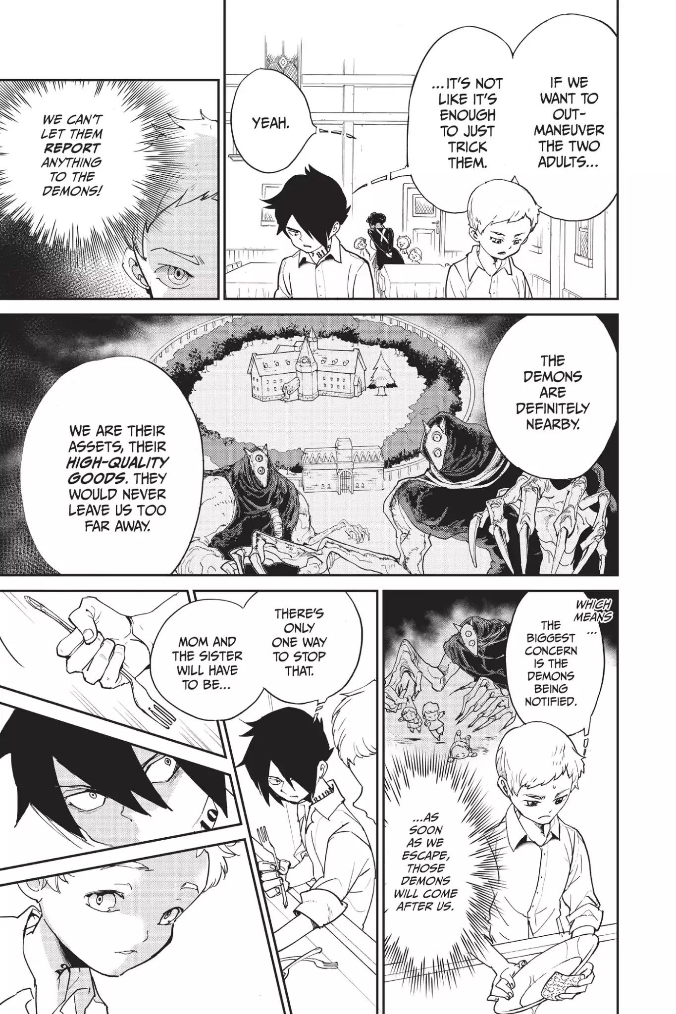 Yakusoku no Neverland Chapter 7 page 5 - Chapter 7: We're Counting on You