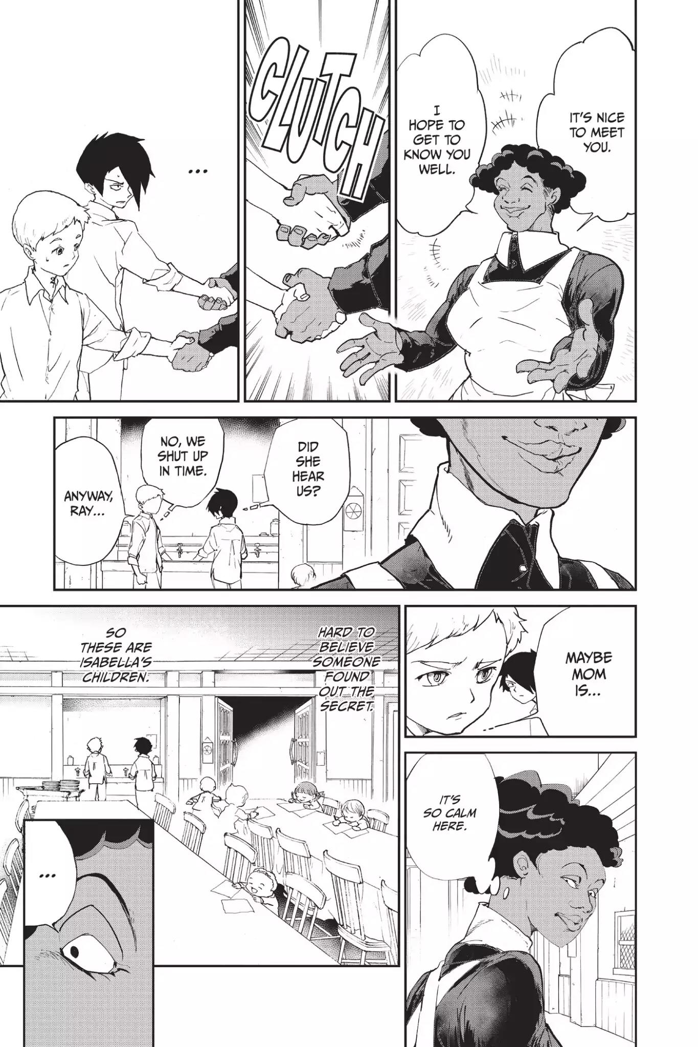 Yakusoku no Neverland Chapter 7 page 7 - Chapter 7: We're Counting on You
