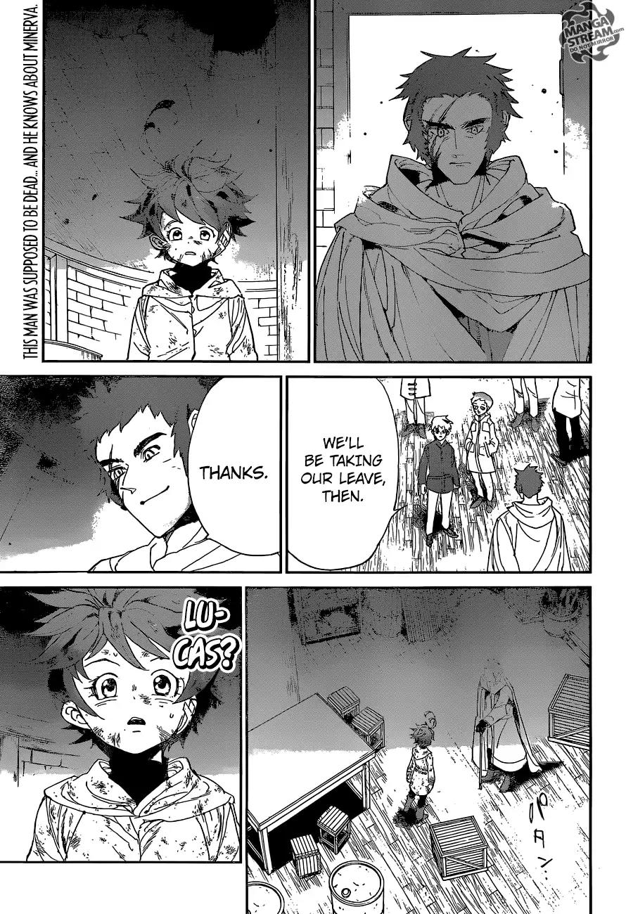 Yakusoku no Neverland Chapter 70 page 1 - Chapter 70: Hide-and-Seek