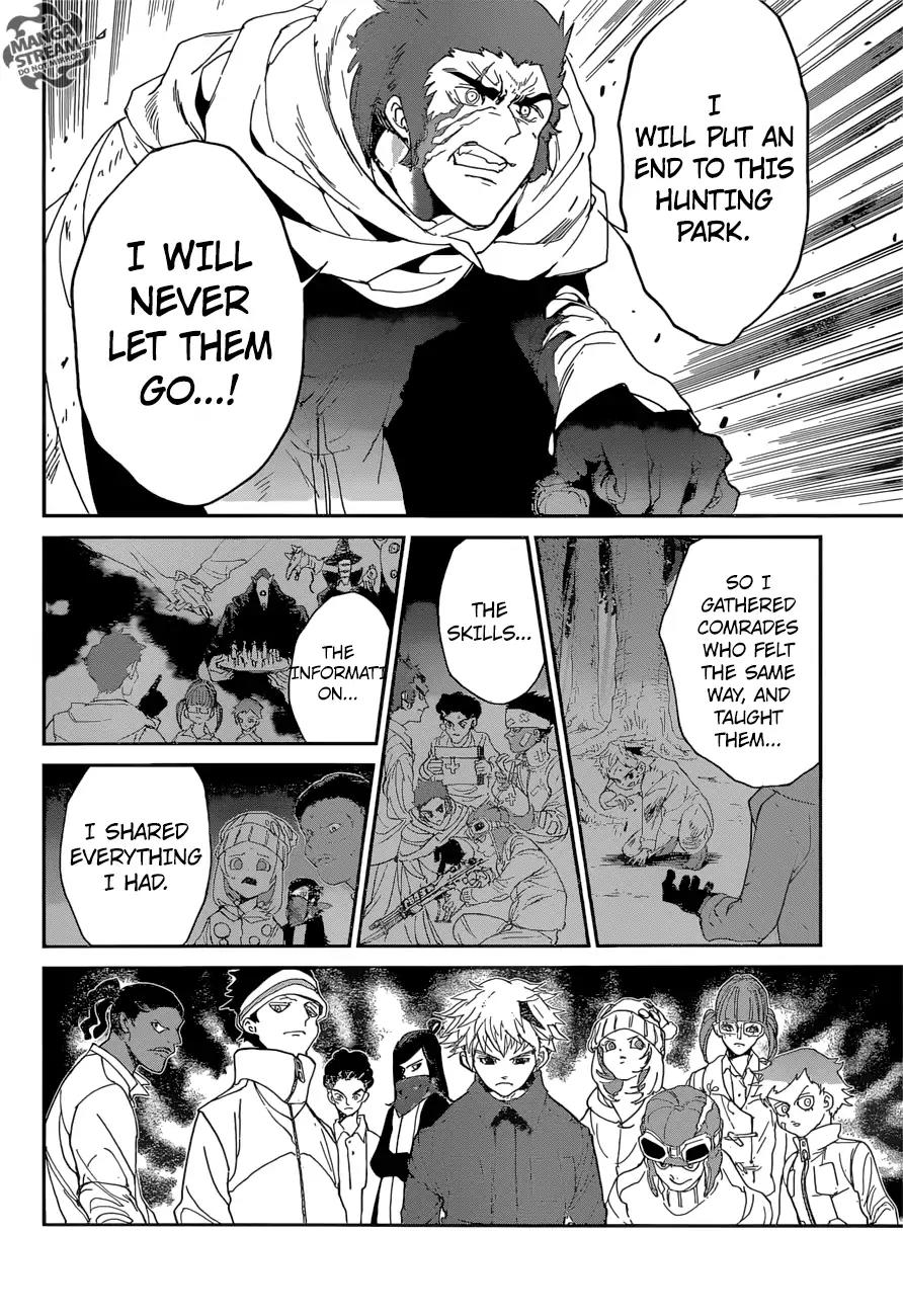 Yakusoku no Neverland Chapter 70 page 13 - Chapter 70: Hide-and-Seek