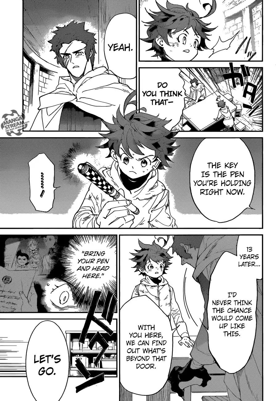 Yakusoku no Neverland Chapter 70 page 16 - Chapter 70: Hide-and-Seek
