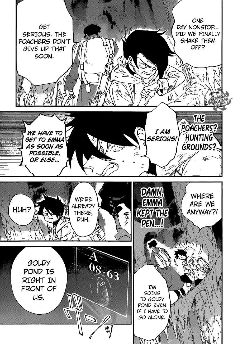 Yakusoku no Neverland Chapter 70 page 18 - Chapter 70: Hide-and-Seek