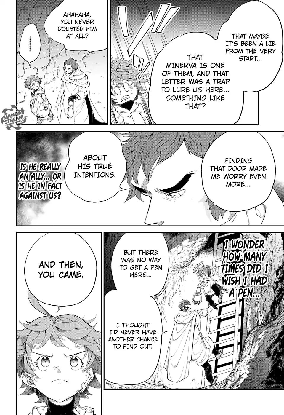 Yakusoku no Neverland Chapter 71 page 3 - Chapter 71: True Intentions