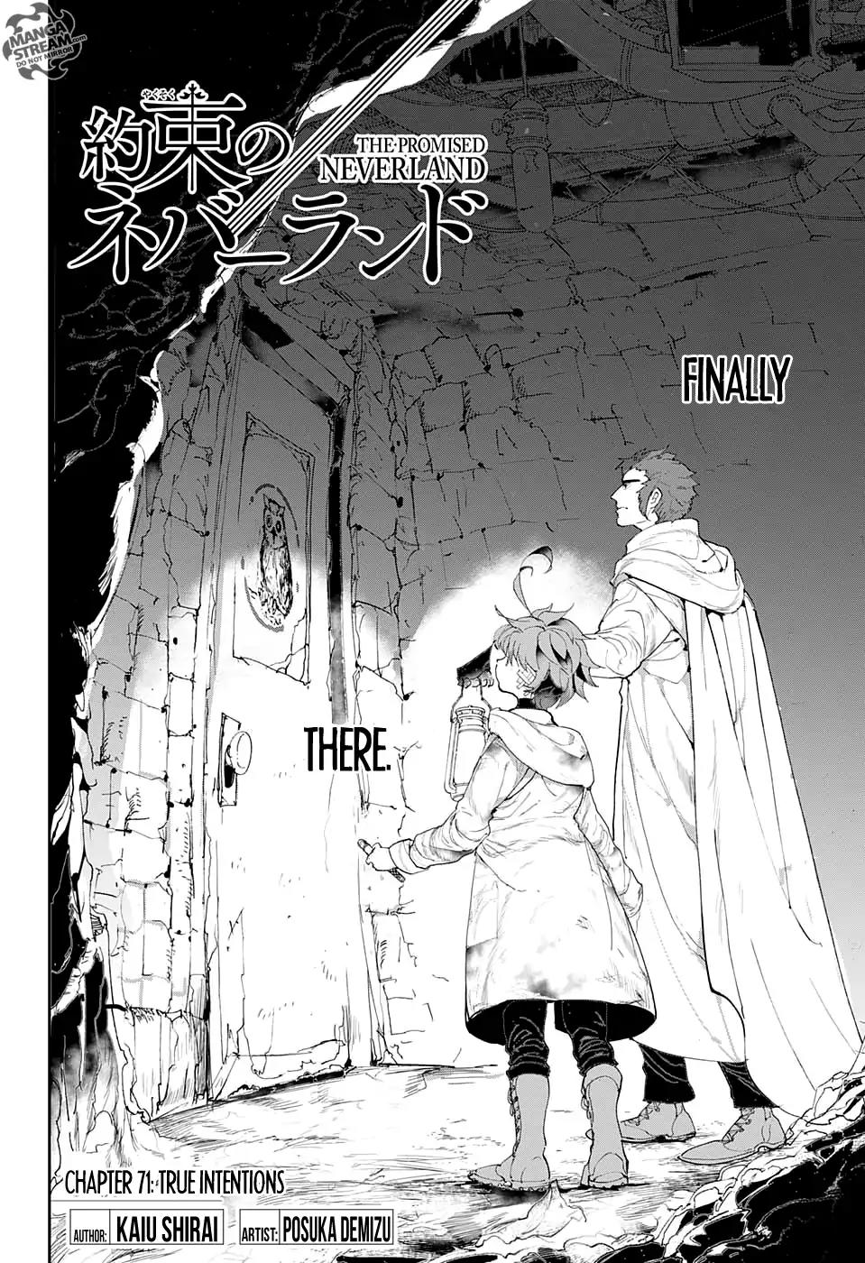 Yakusoku no Neverland Chapter 71 page 5 - Chapter 71: True Intentions