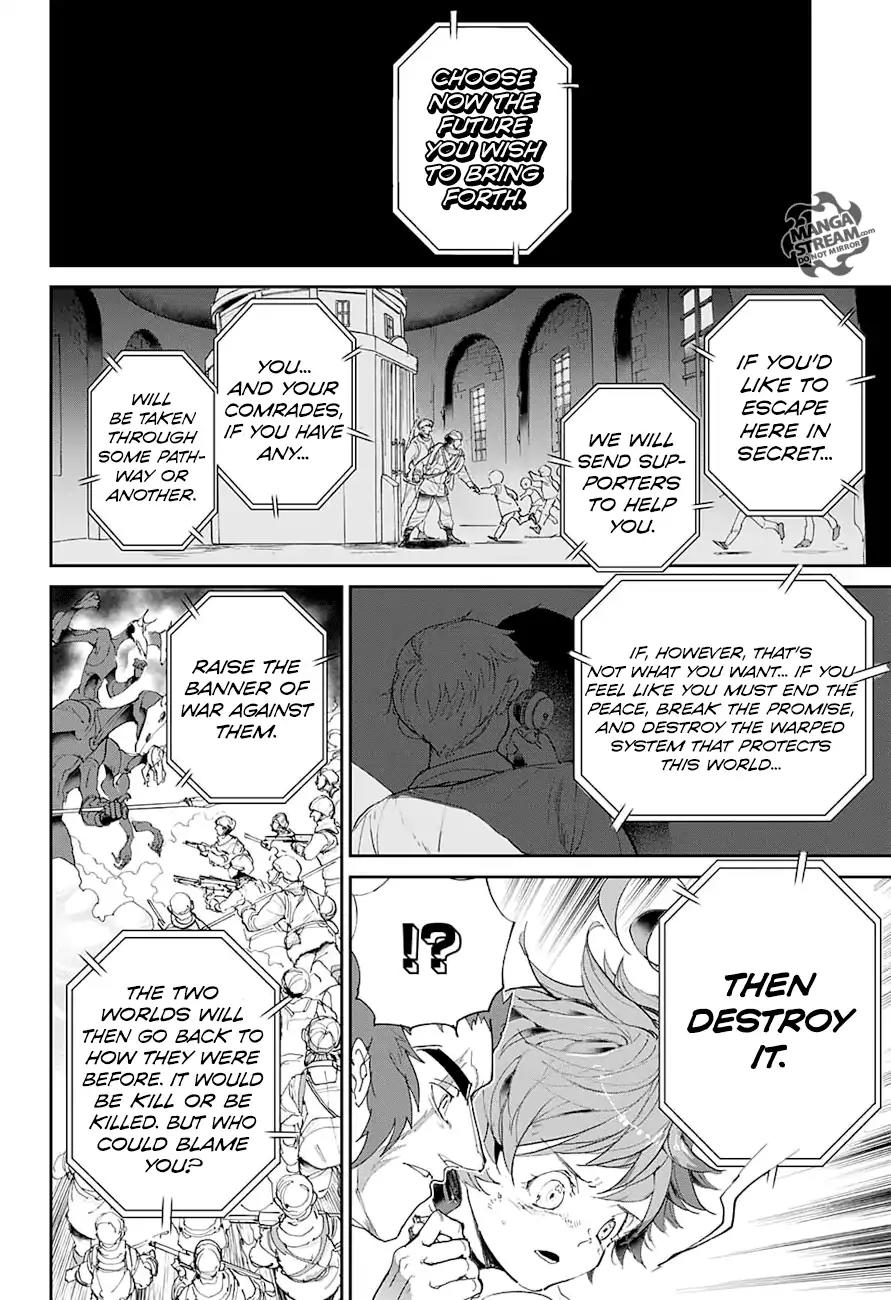 Yakusoku no Neverland Chapter 72 page 14 - Chapter 72: Call