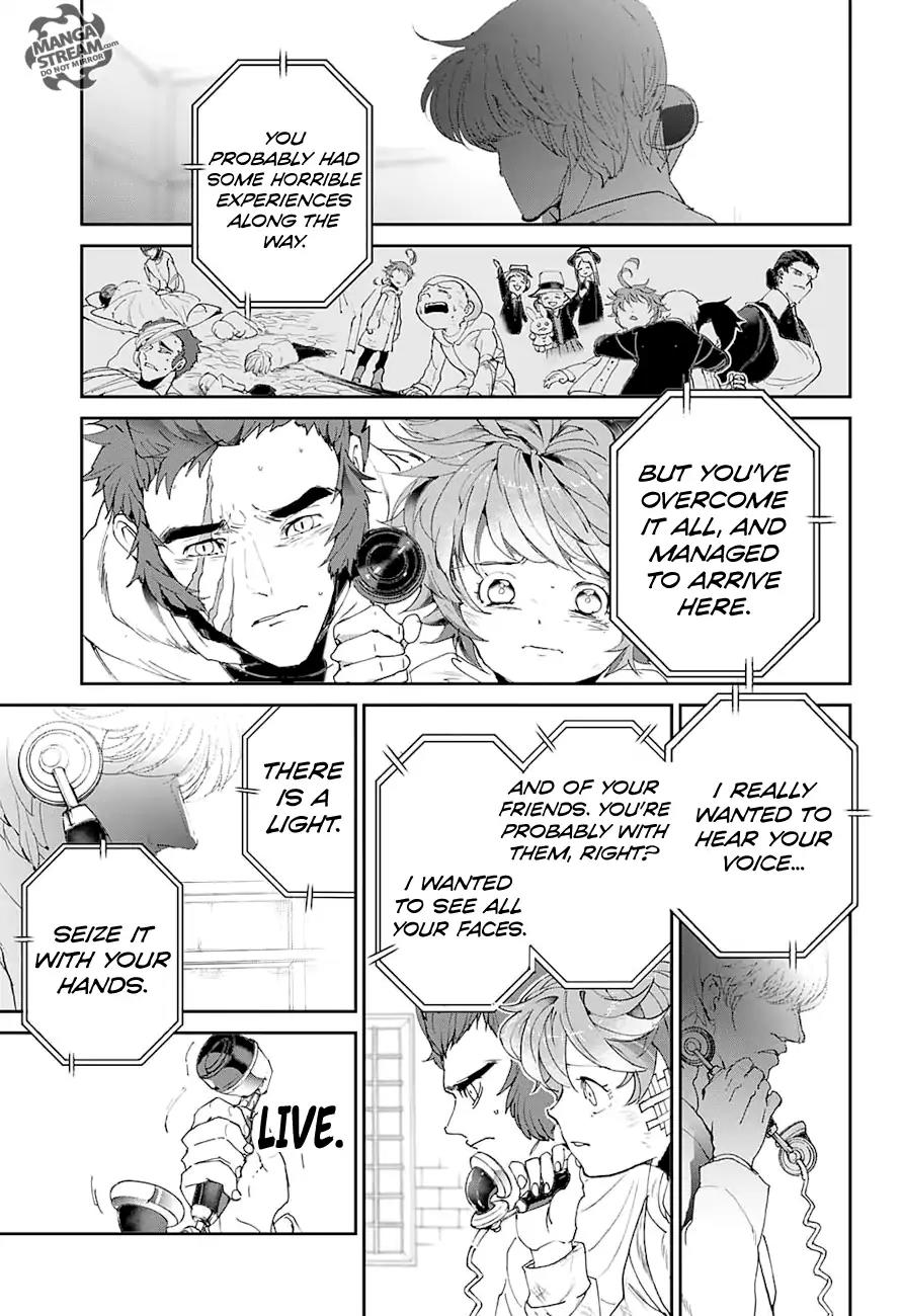 Yakusoku no Neverland Chapter 72 page 17 - Chapter 72: Call