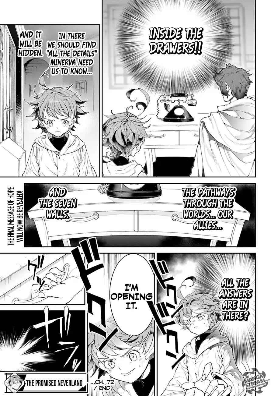 Yakusoku no Neverland Chapter 72 page 23 - Chapter 72: Call