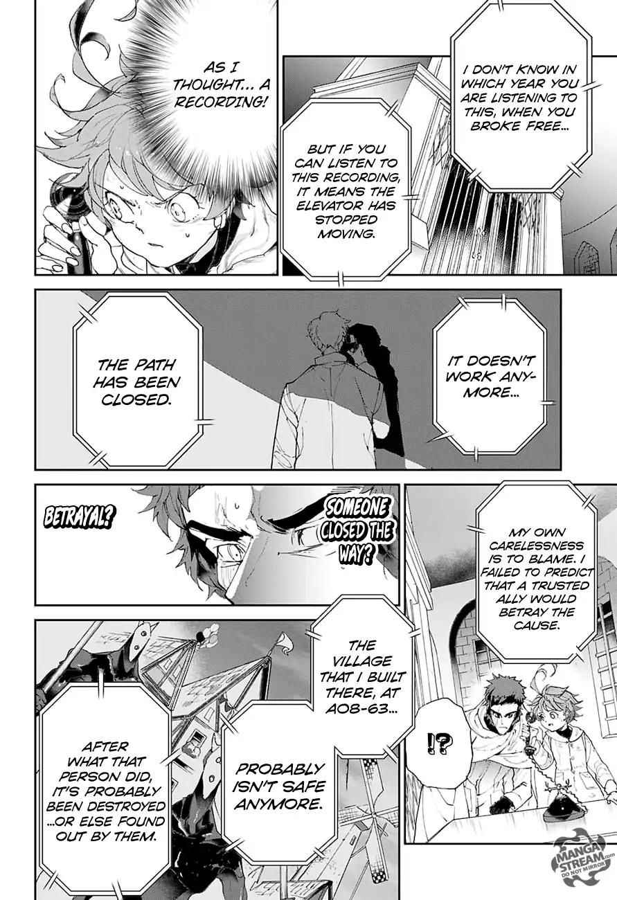 Yakusoku no Neverland Chapter 72 page 8 - Chapter 72: Call