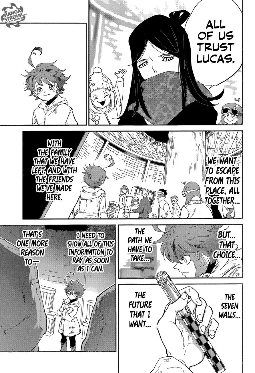 Yakusoku no Neverland Chapter 73 page 18 - Chapter 73: Uprising