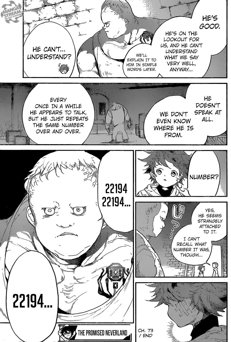 Yakusoku no Neverland Chapter 73 page 20 - Chapter 73: Uprising