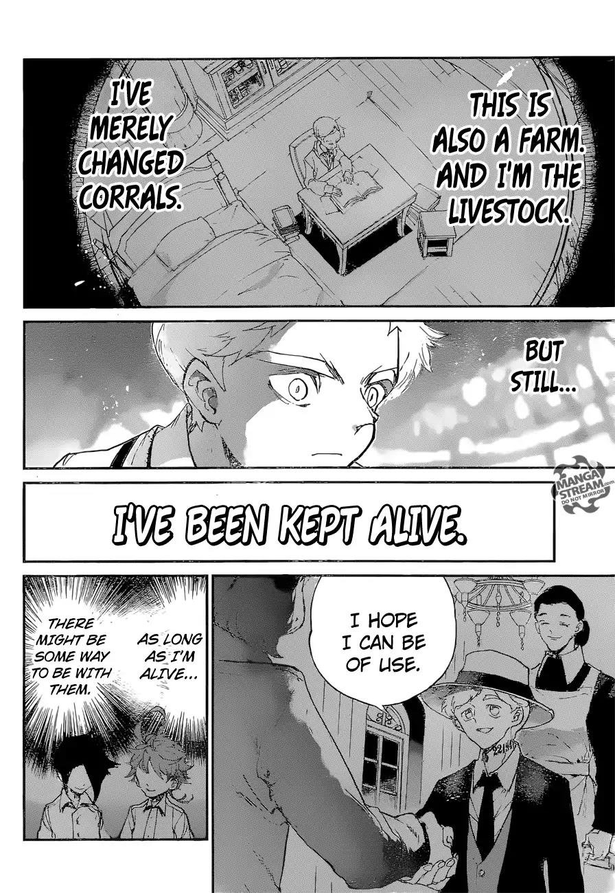 Yakusoku no Neverland Chapter 74 page 15 - Chapter 74: A Very Special Boy