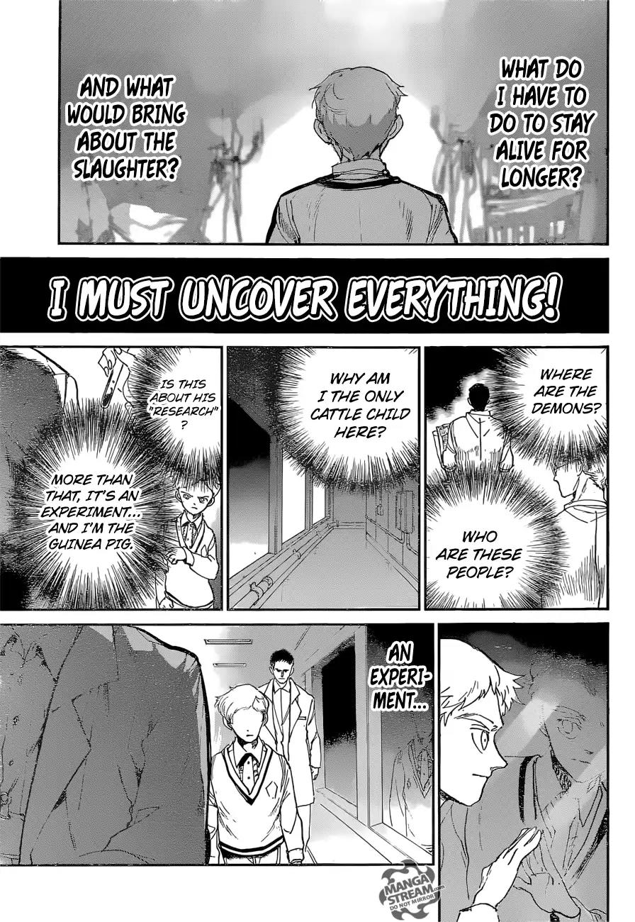 Yakusoku no Neverland Chapter 74 page 16 - Chapter 74: A Very Special Boy