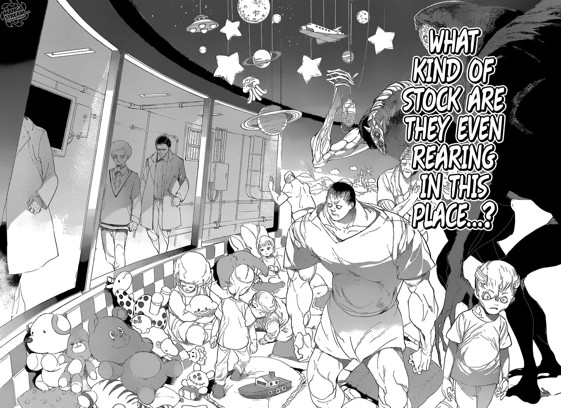 Yakusoku no Neverland Chapter 74 page 17 - Chapter 74: A Very Special Boy