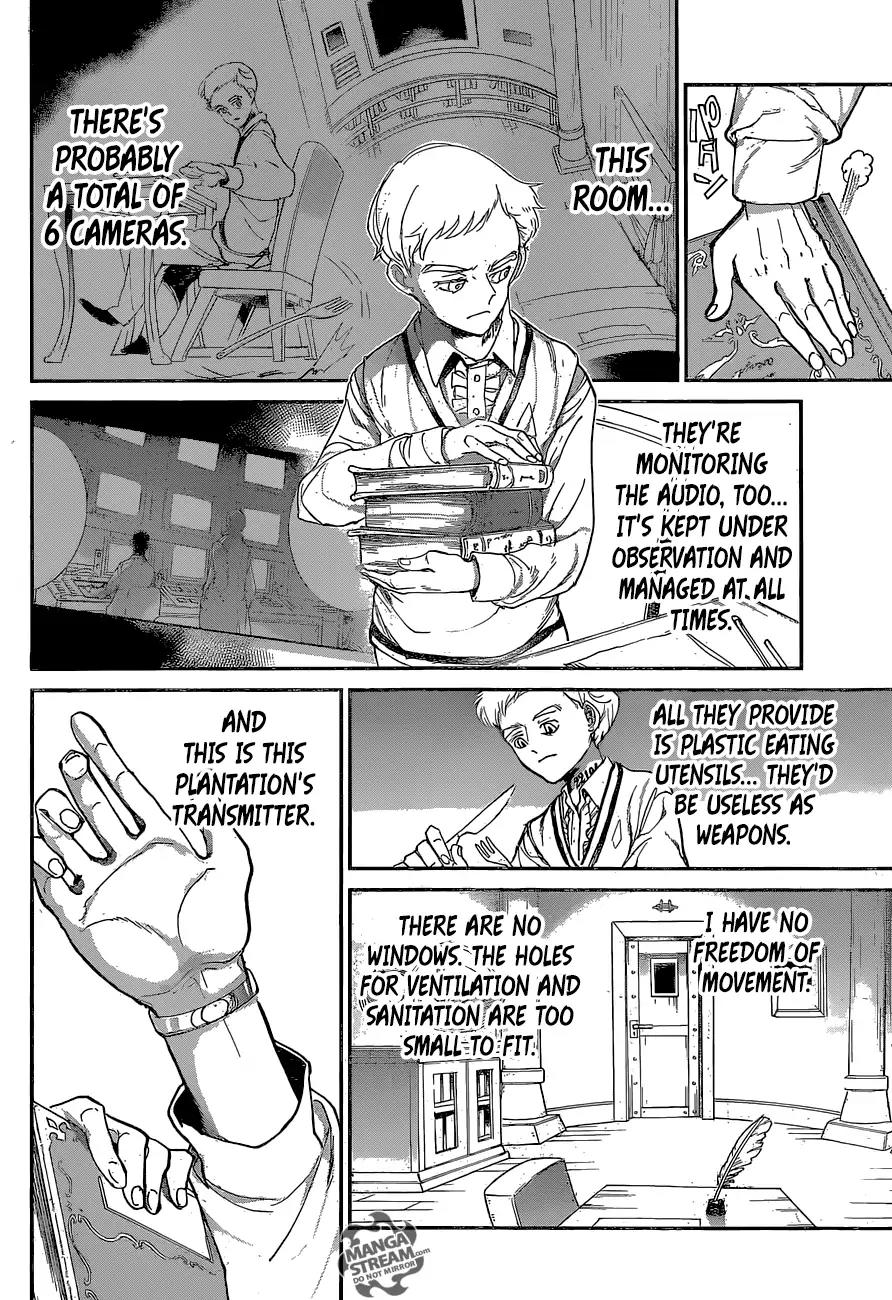 Yakusoku no Neverland Chapter 74 page 18 - Chapter 74: A Very Special Boy