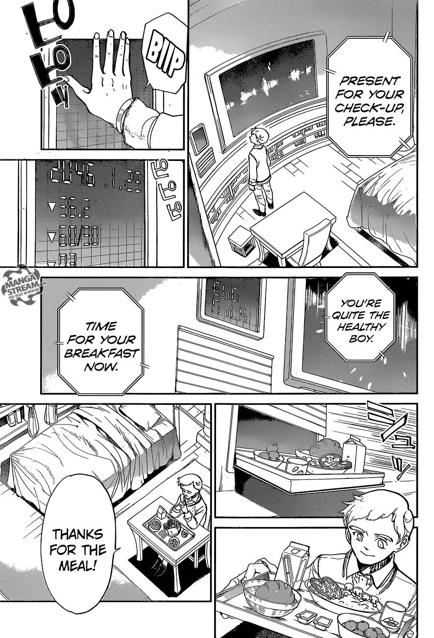 Yakusoku no Neverland Chapter 74 page 6 - Chapter 74: A Very Special Boy