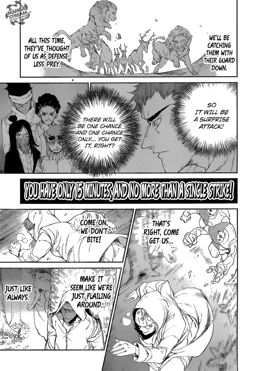 Yakusoku no Neverland Chapter 76 page 15 - Chapter 76: The Dawn of War