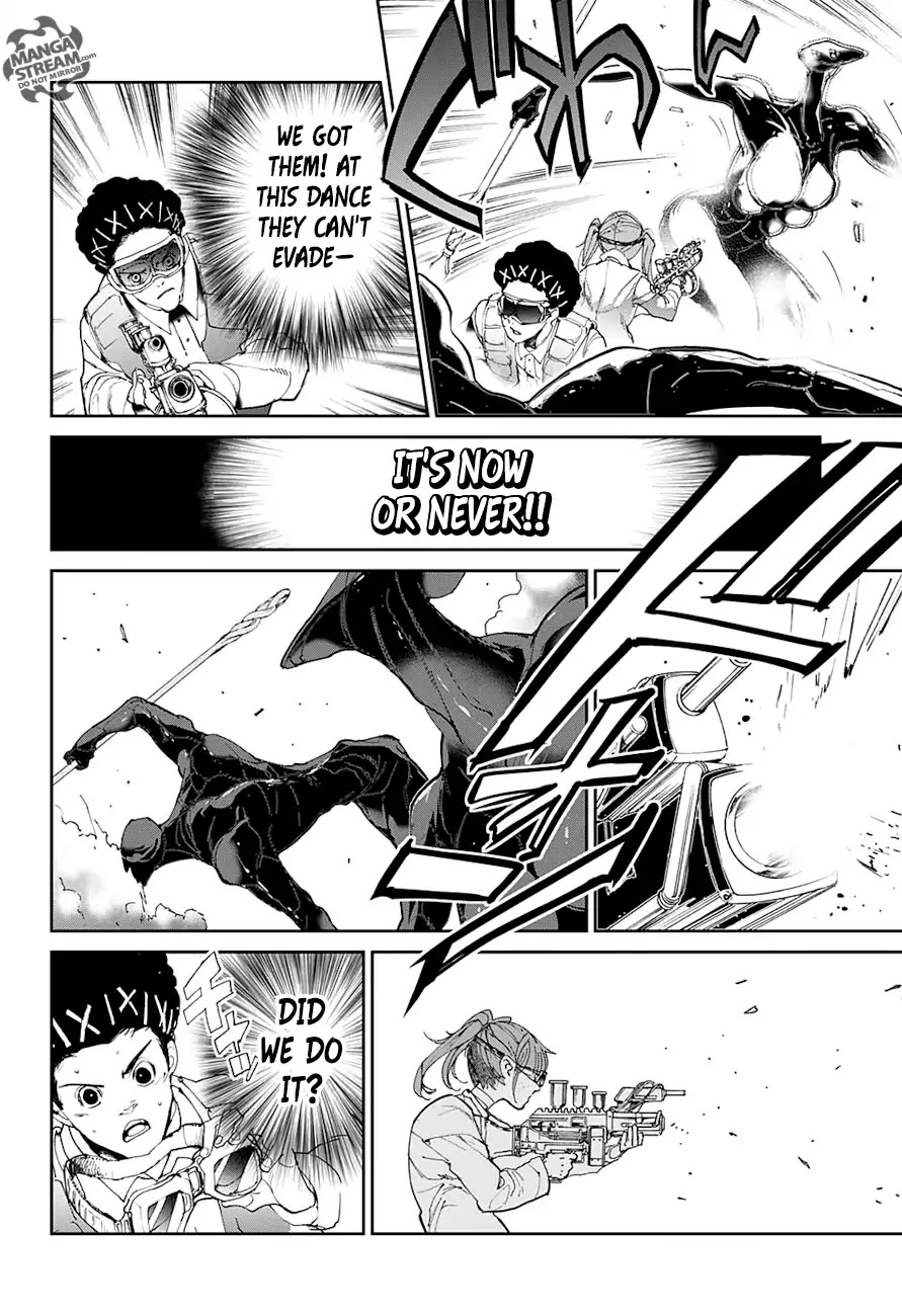 Yakusoku no Neverland Chapter 79 page 10 - Chapter 79: O Make Every One The Decisive Arrow!