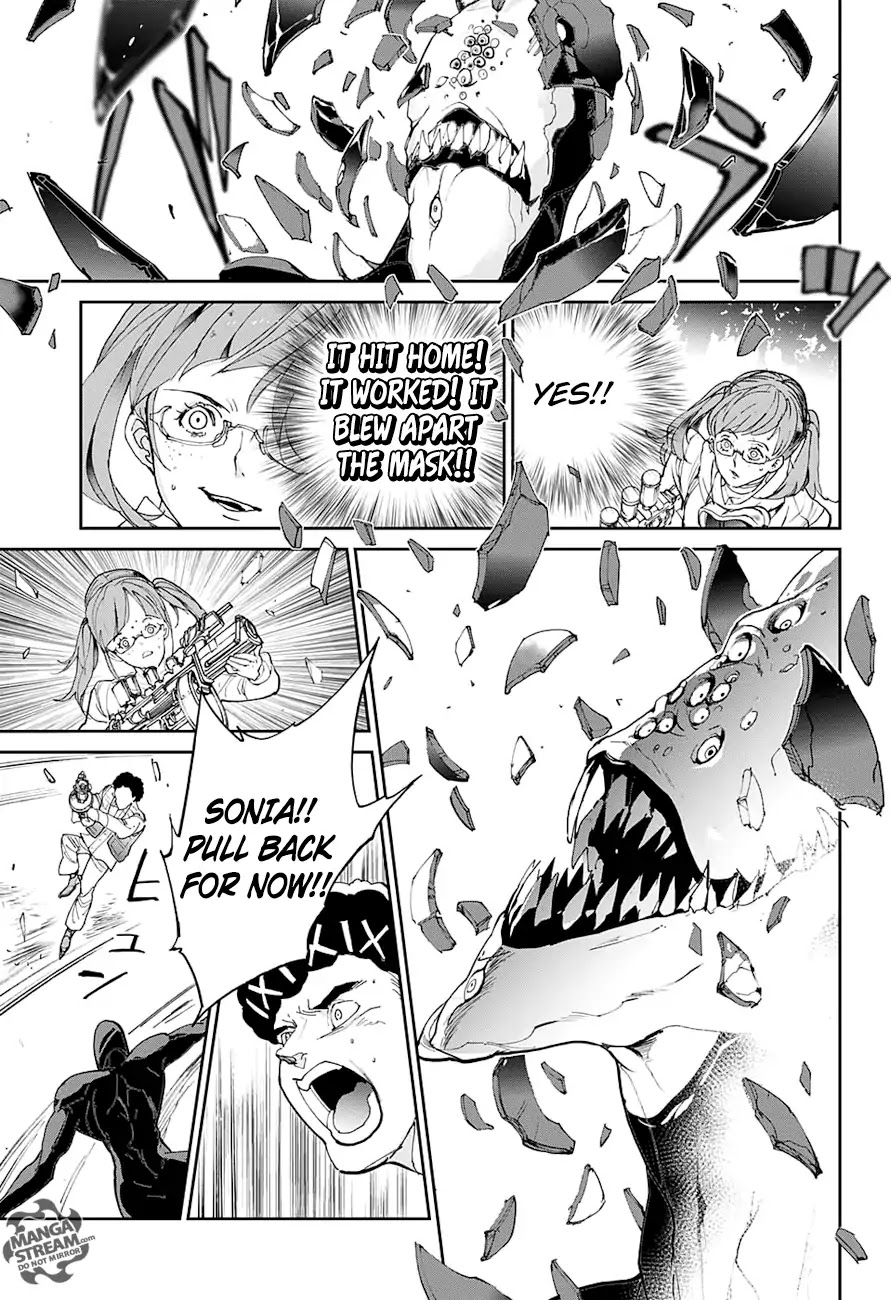 Yakusoku no Neverland Chapter 79 page 11 - Chapter 79: O Make Every One The Decisive Arrow!