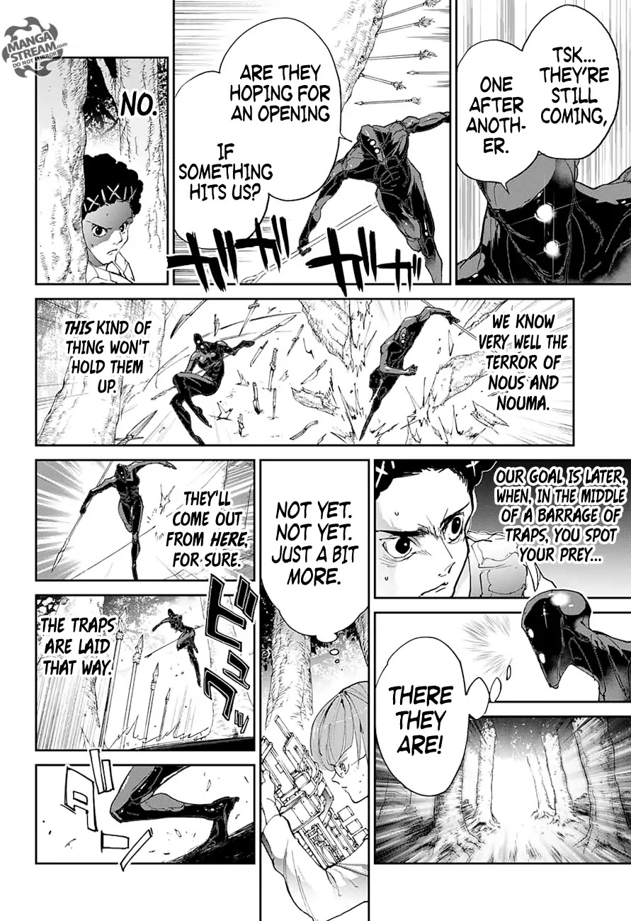 Yakusoku no Neverland Chapter 79 page 8 - Chapter 79: O Make Every One The Decisive Arrow!