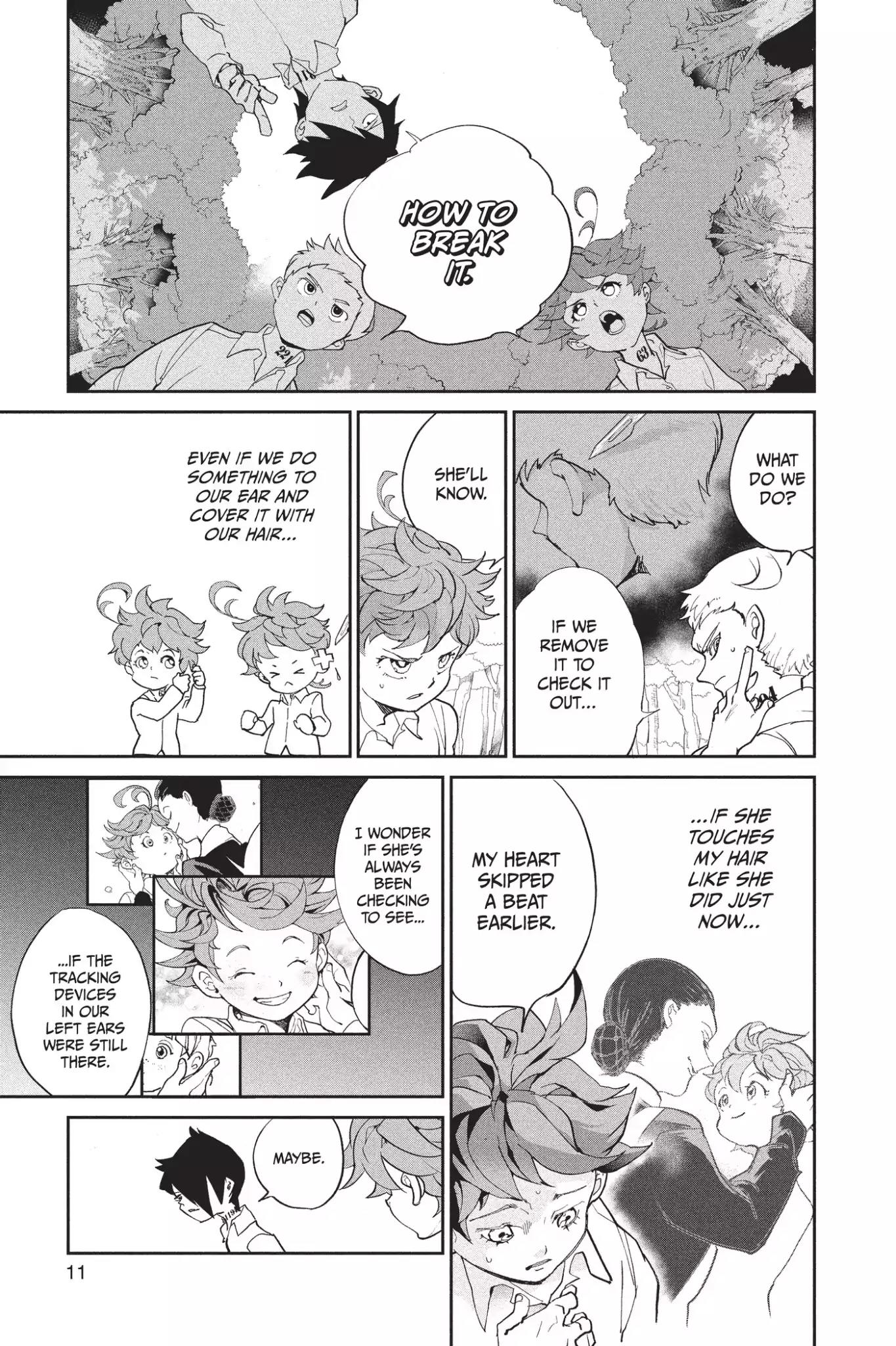 Yakusoku no Neverland Chapter 8 page 11 - Chapter 8: I Have an Idea