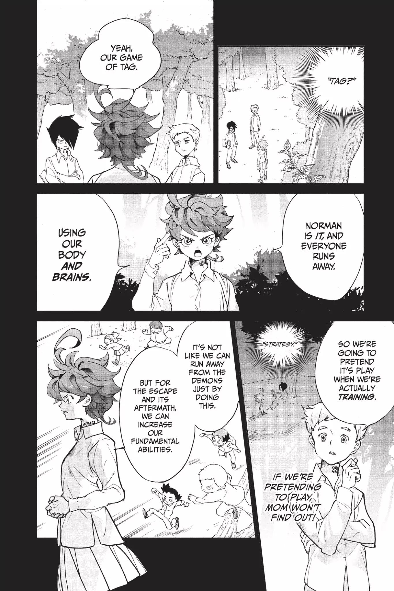 Yakusoku no Neverland Chapter 8 page 19 - Chapter 8: I Have an Idea