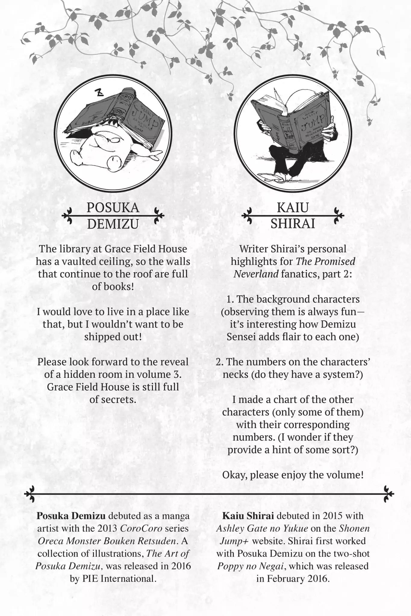 Yakusoku no Neverland Chapter 8 page 2 - Chapter 8: I Have an Idea