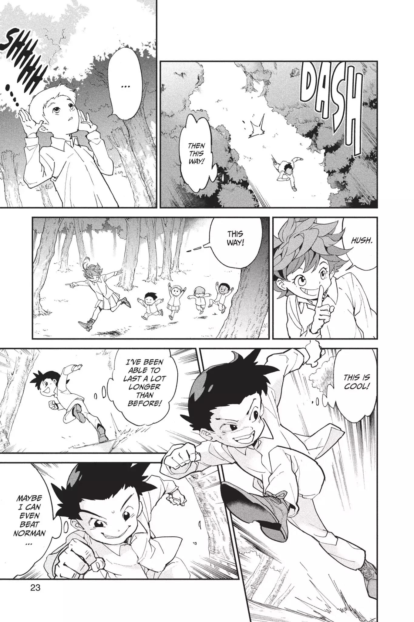 Yakusoku no Neverland Chapter 8 page 22 - Chapter 8: I Have an Idea