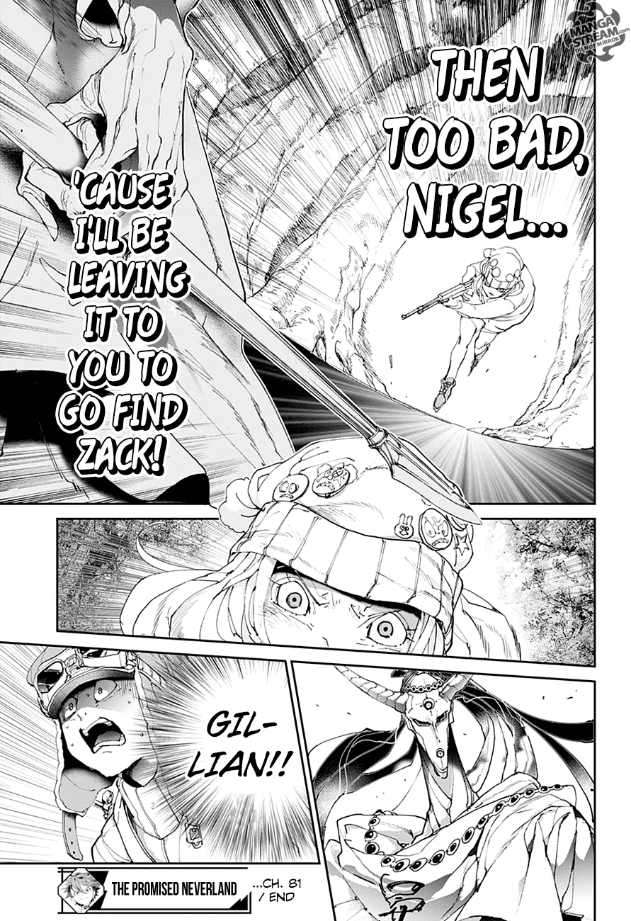 Yakusoku no Neverland Chapter 81 page 19 - Chapter 81
