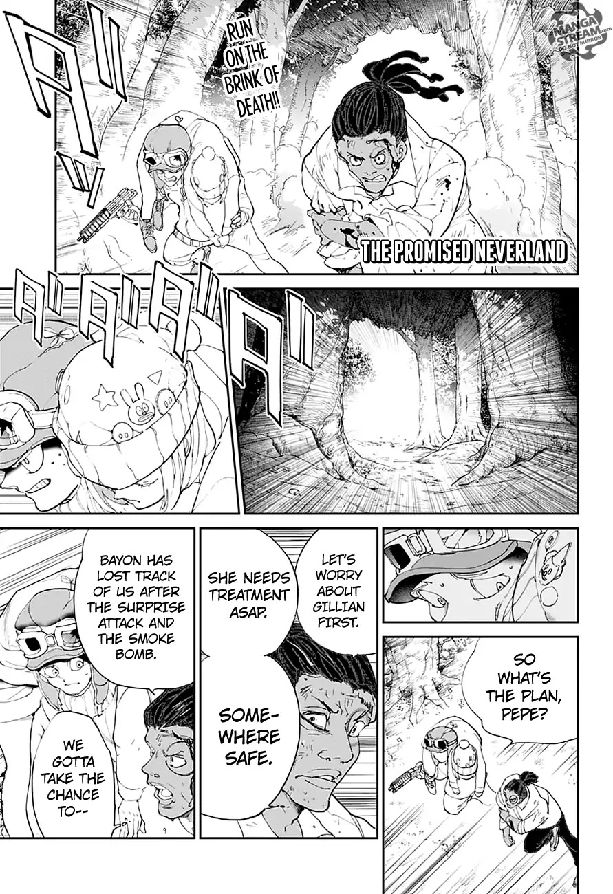 Yakusoku no Neverland Chapter 83 page 1 - Chapter 83: