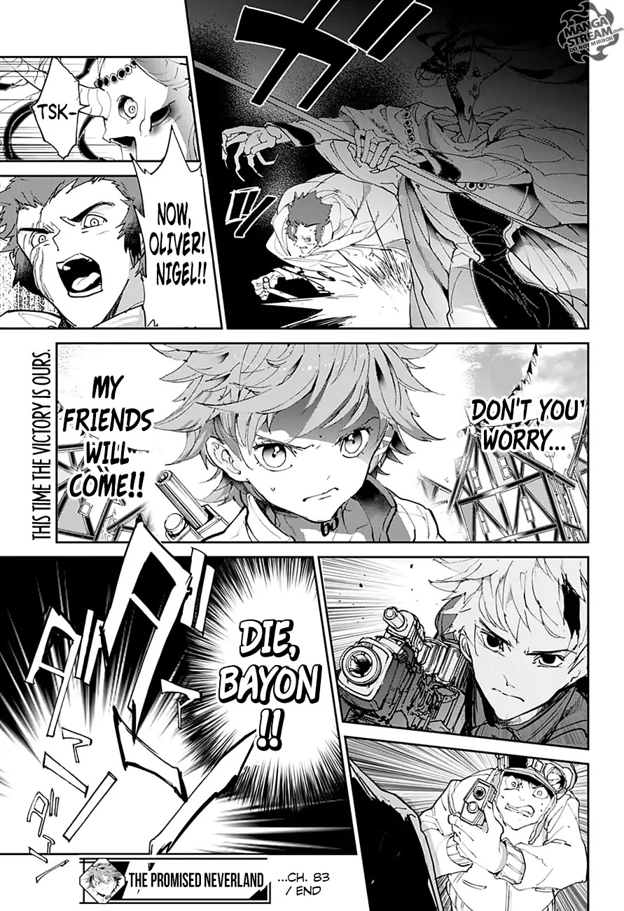 Yakusoku no Neverland Chapter 83 page 20 - Chapter 83:
